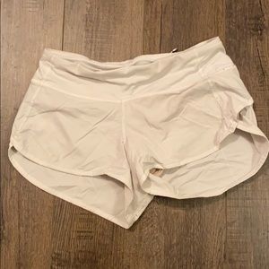 Lululemon run shorts with zipper